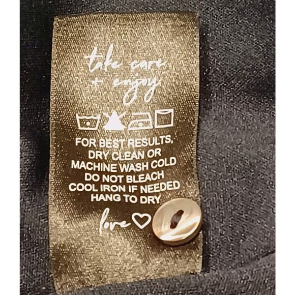 Nic and Zoe Women's medium Tie Front Medallion Mix Shirt Dress - Picture 11 of 11